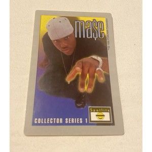 Vintage Rare Y2K 90s Mase Sticker Rapper  west coast maked 1998 Machine sticker